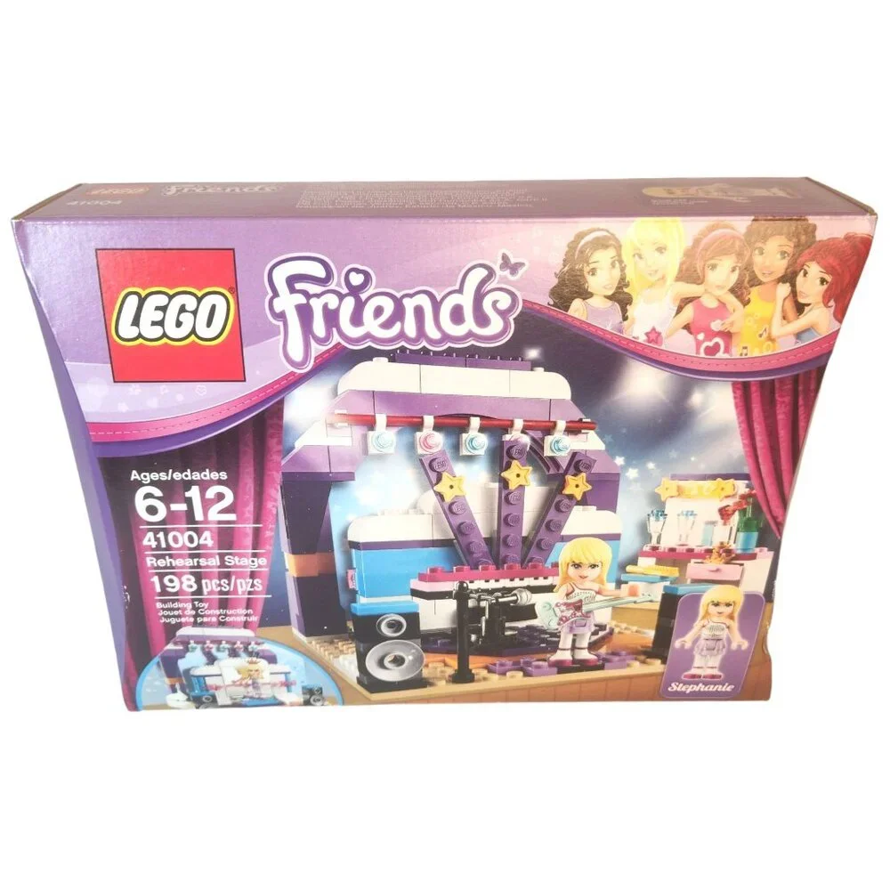 2013 LEGO Friends Rehearsal Stage 41004 New Open Box Sealed Contents